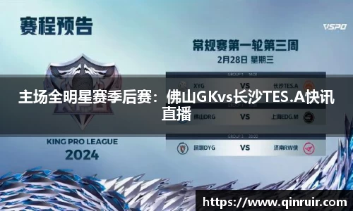主场全明星赛季后赛：佛山GKvs长沙TES.A快讯直播
